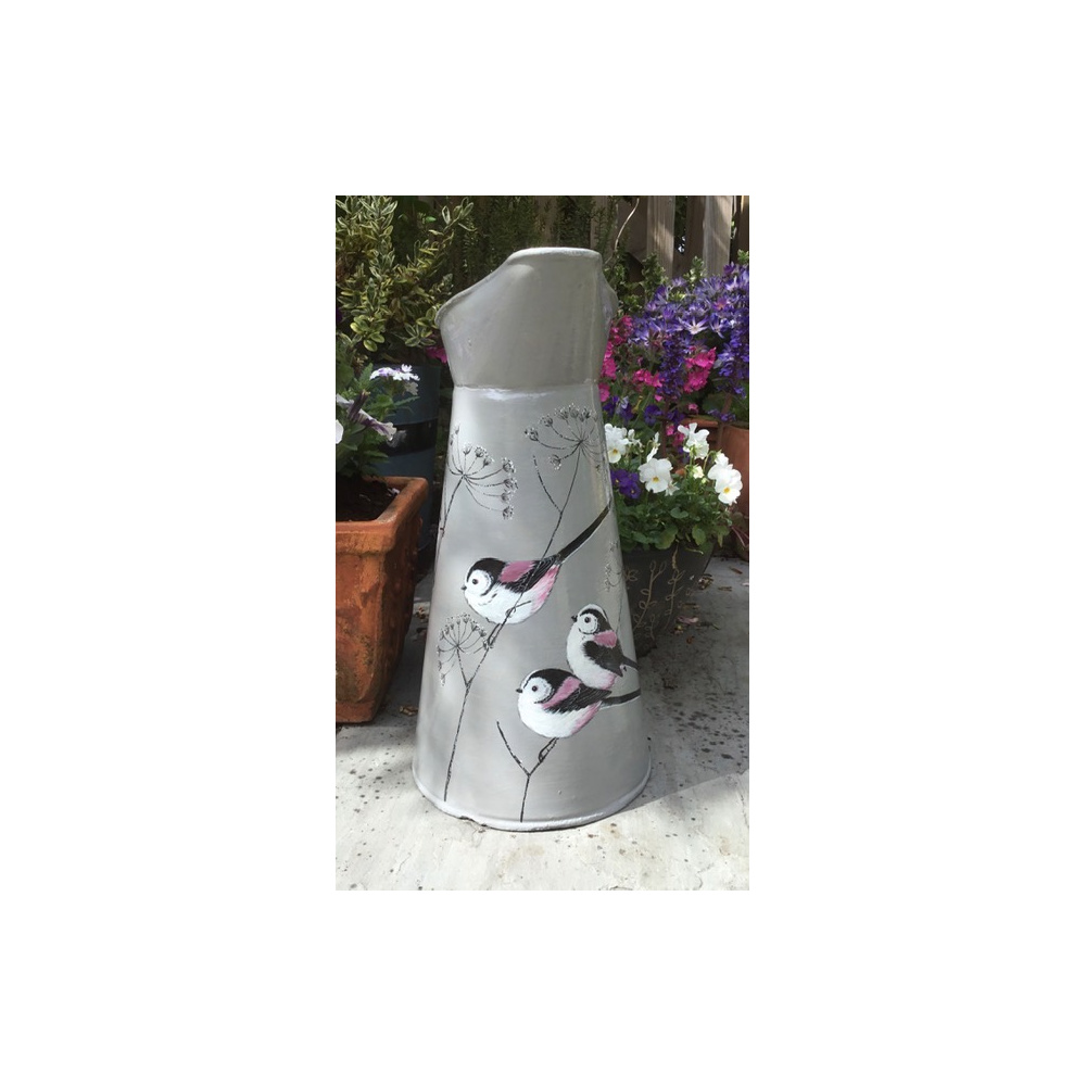 birds-vintage-jug-long-tailed-tits-aspect-b