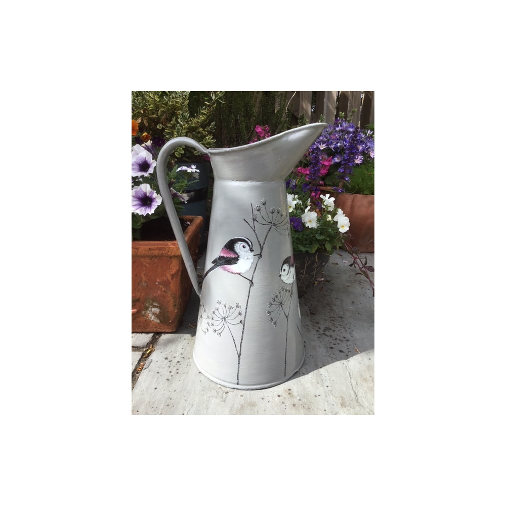birds-vintage-jug-long-tailed-tits-aspect-c